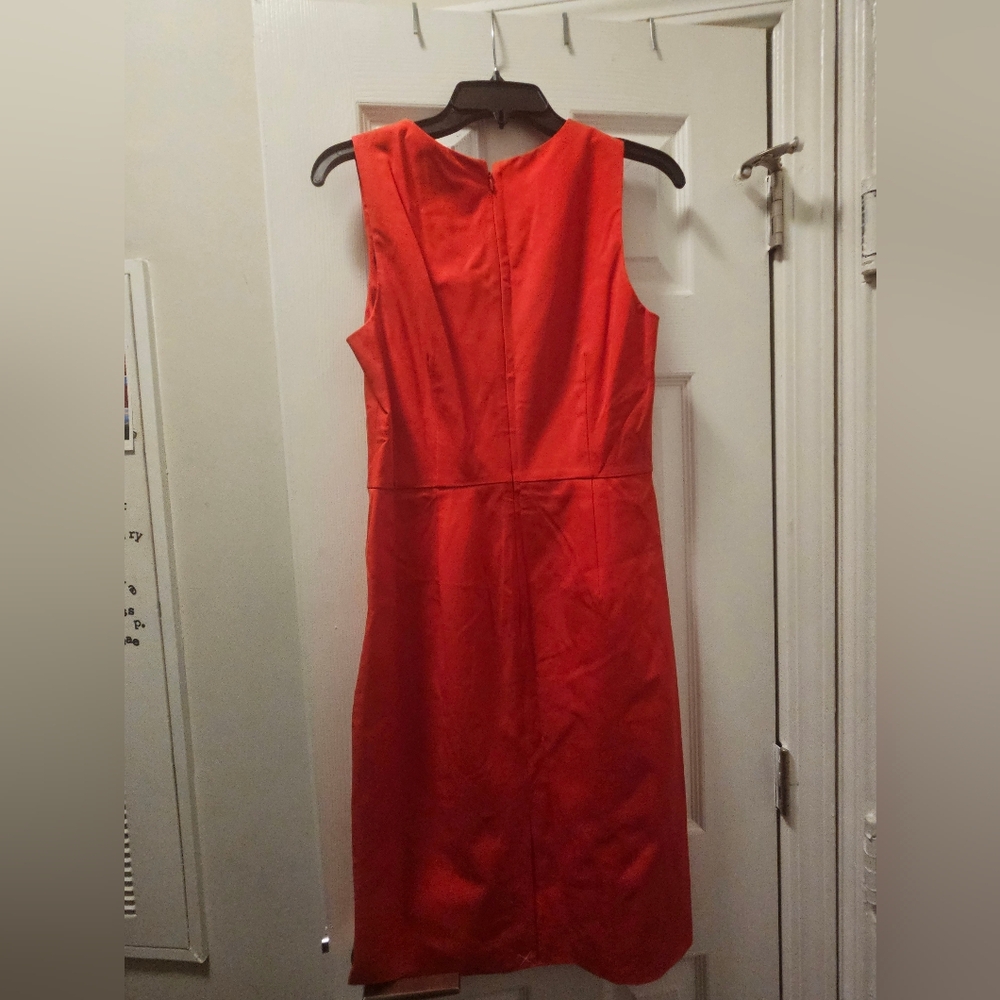 J. Crew Red Sheath Dress NWT - Picture 4 of 10